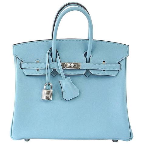 light blue hermes birkin 25 silver|Hermes Birkin 25 for sale.